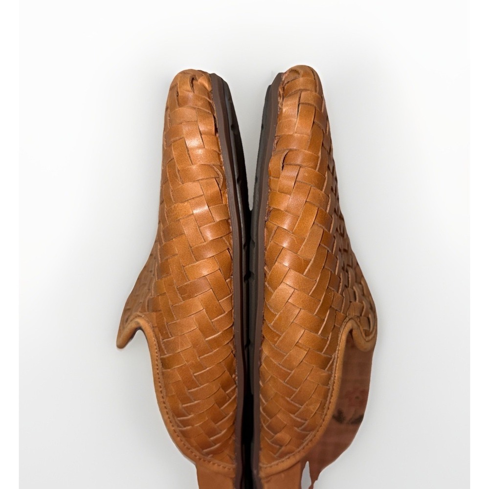Olukai Mi'i Mule Women's Size 11!Woven Leather Slip-On Kukui Brown $180 MSRP - Picture 6 of 10